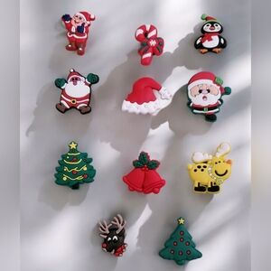 Christmas Croc Charms